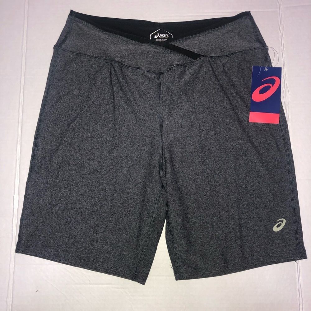 ASICS V-Waist Dark Grey Bike Shorts